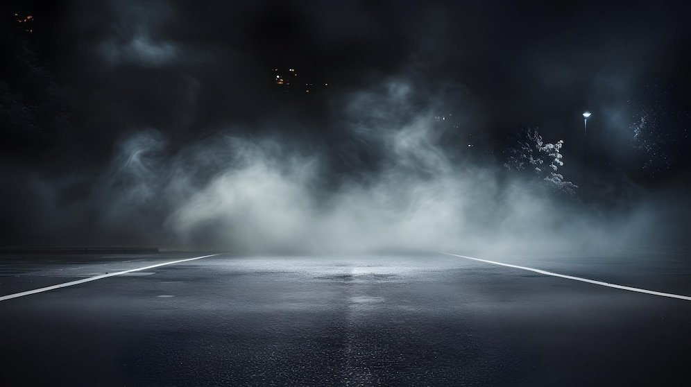 smoke-fog-asphalt-black-defocuse